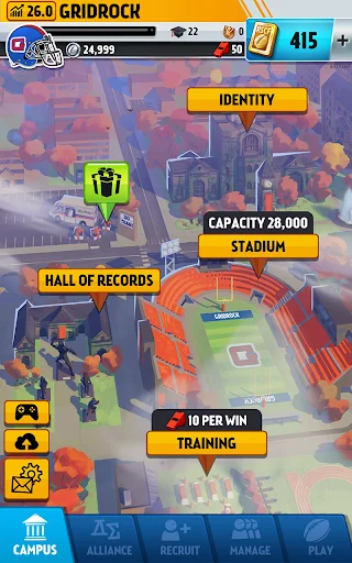 Download Rival Stars College Football – Strategi Tim Terbaik - Screenshot 10