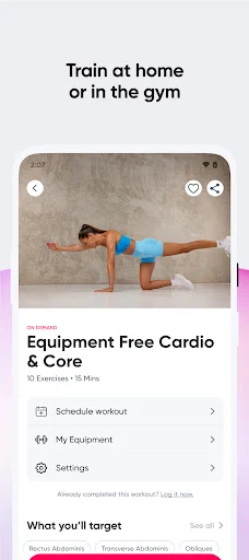 Download Sweat: Fitness App For Women Terbaru – Olahraga di Rumah - Screenshot 4