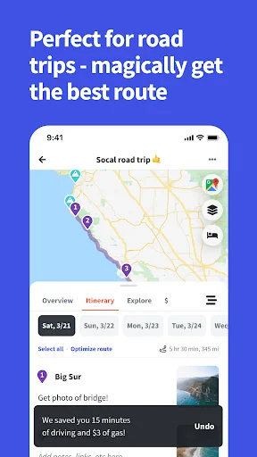 Download Wanderlog Perencana Perjalanan – Itinerary Liburan Mudah - Screenshot 3