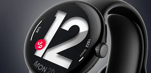 Download UsA Spatial Dot – Tampilan Jam Unik untuk Wear OS - Screenshot 10
