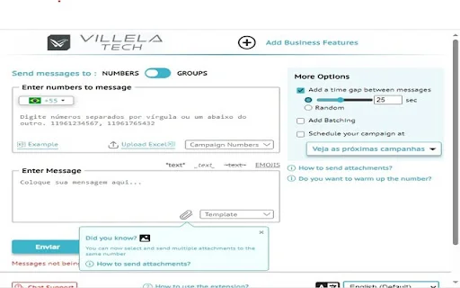 Sender WhatsApp: Alat Kirim Pesan Massal Terbaik untuk Bisnis - Screenshot 1