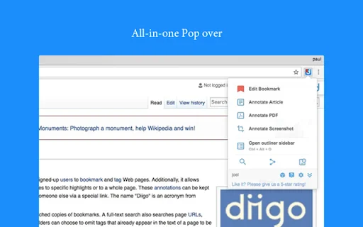 Download Diigo Web Collector Terbaru – Bookmark & Anotasi Web - Screenshot 1