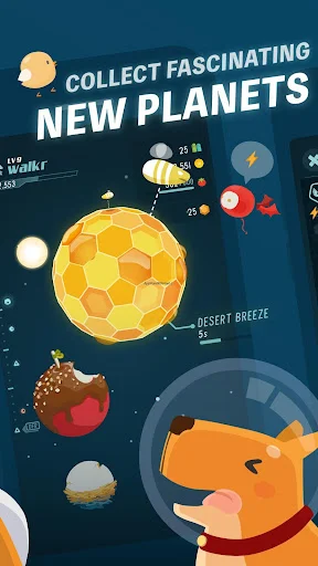 Download Walkr: Petualangan Luar Angkasa & Pelacak Langkah - Screenshot 2