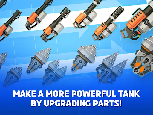 Download Super Tank Rumble Terbaru – Bangun Tank & Bertempur - Screenshot 16