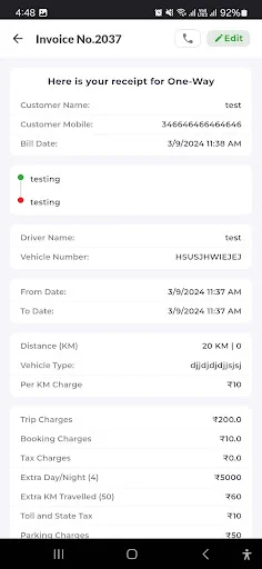 Download Taxi Invoice Maker Pro Terbaru – Buat Kwitansi Cepat - Screenshot 14