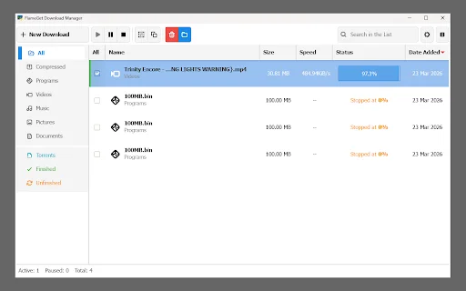 Download FlameGet Integration Terbaru – Akselerator Unduhan Cepat - Screenshot 2