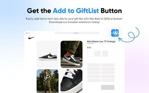 Add to GiftList Button – Simpan Ide Hadiah dari Website - Screenshot 1