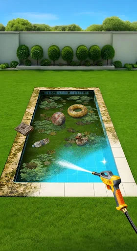 Download Lawn Care ASMR Cleaning Terbaru – Game Simulasi Santai - Screenshot 8