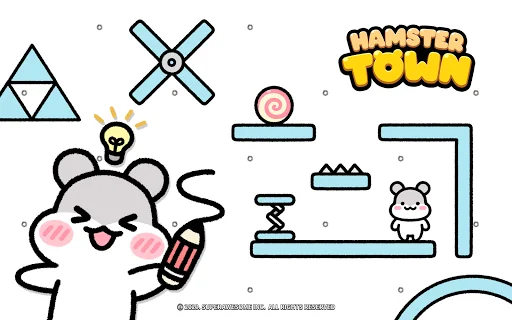 Download Hamster Town Terbaru – Game Puzzle Lucu Gratis - Screenshot 23