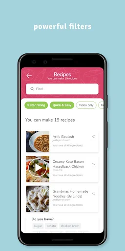 Download SuperCook – Resep Masak Bahan yang Ada di Rumah - Screenshot 3