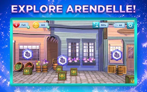 Download Disney Frozen Adventures Terbaru – Mainkan Puzzle Seru - Screenshot 11