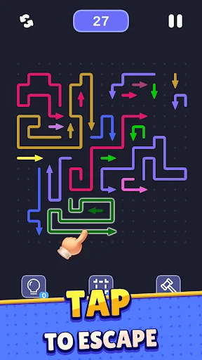 Unduh Arrow Away : Tap Maze Terbaru – Game Teka-teki Seru - Screenshot 1
