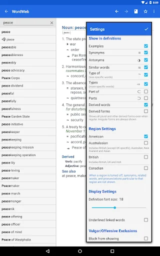 Download Dictionary – WordWeb Terbaru – Kamus Inggris Offline - Screenshot 13