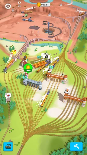 Download Rail Master Tycoon: Idle Train – Bangun Kereta Api Anda - Screenshot 14