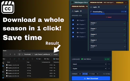 Download Universal Subtitle Downloader – Unduh Subtitle Gratis - Screenshot 2