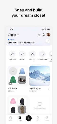 Download Acloset Terbaru – AI Fashion Assistant Gratis - Screenshot 2