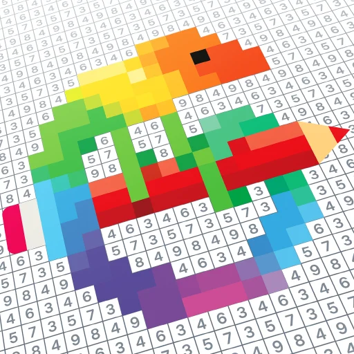 Download Pixel Art – Warnai dengan Angka Terbaru – Santai & Seru