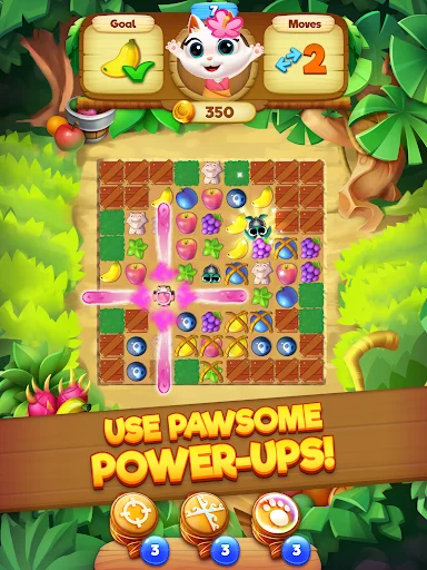 Download Tropicats: Tropical Match3 Terbaru – Game Puzzle Kucing - Screenshot 7