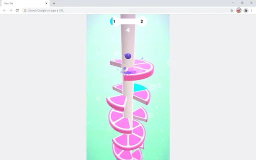 Download Helix Fruit Jump Arcade Game Terbaru – Main Gratis - Screenshot 1