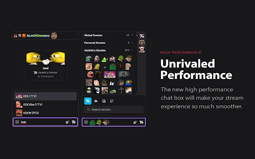 Download 7TV Terbaru – Fitur Emote Twitch & Kick Gratis - Screenshot 1