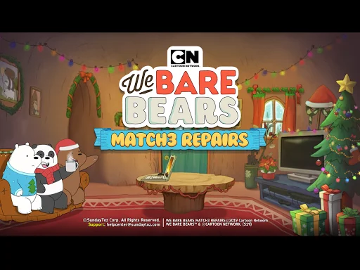 Download We Bare Bears Match3 Repairs Terbaru – Puzzle Seru - Screenshot 7