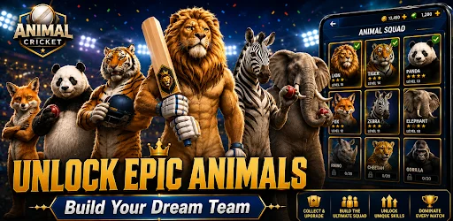 Download Animal Cricket Terbaru – Game Kriket Hewan Seru - Screenshot 2