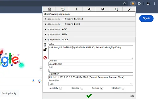 Download EditThisCookie V3 Terbaru – Kelola Cookie Gratis - Screenshot 3