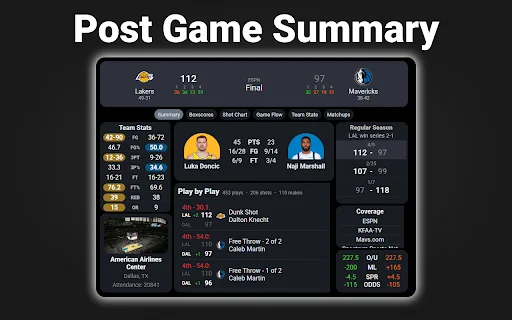 Download NBA Scoreboard Terbaru – Skor Live & Statistik Gratis - Screenshot 2