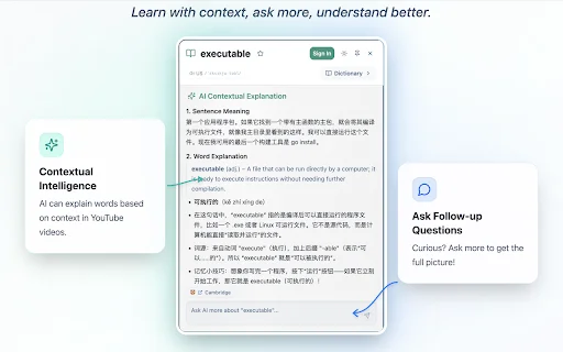 Deep Acquire: Subtitle Bilingual AI untuk Belajar Bahasa - Screenshot 2