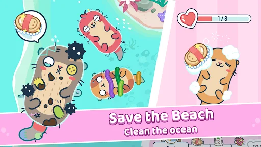 Unduh Otter Ocean Terbaru – Game Simulasi Berang-berang Lucu - Screenshot 6