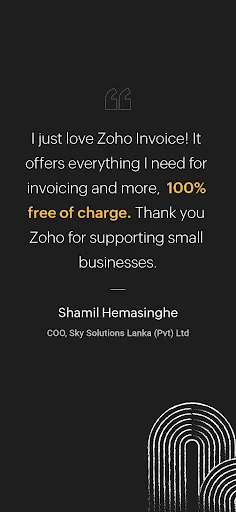 Download Zoho Invoice Terbaru – Aplikasi Faktur Gratis - Screenshot 5