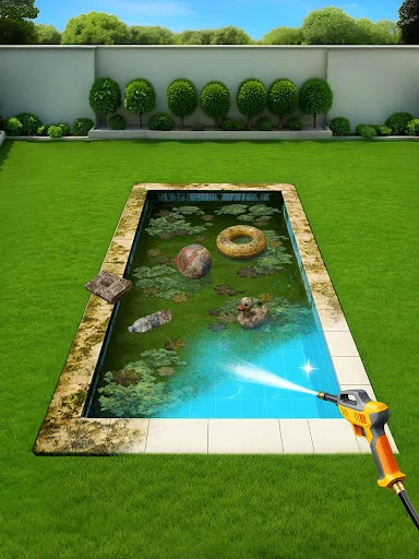 Download Lawn Care ASMR Cleaning Terbaru – Game Simulasi Santai - Screenshot 14