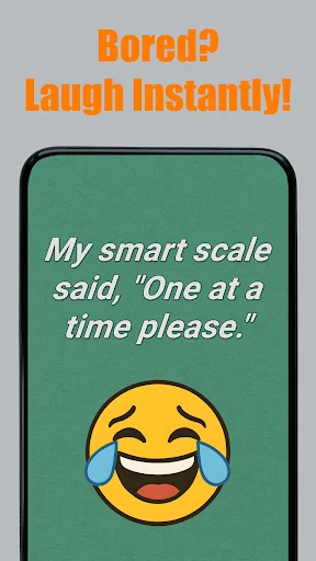Download Funny Jokes: Swipe & Laugh Terbaru – Hiburan Gratis - Screenshot 1