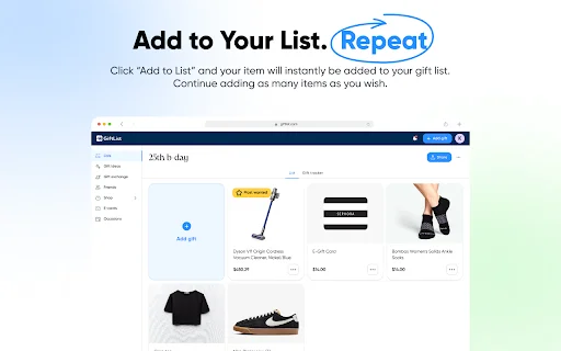 Add to GiftList Button – Simpan Ide Hadiah dari Website - Screenshot 4