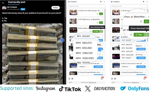 DataTool Video Downloader Terbaru – Unduh Video Tanpa Watermark - Screenshot 4