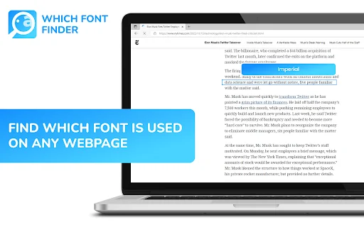Download Which Font Finder Terbaru – Cek Font Website Gratis - Screenshot 1