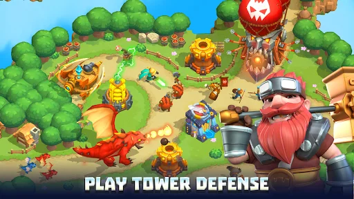 Download Wild Sky TD Terbaru – Game Tower Defense RPG Gratis - Screenshot 10