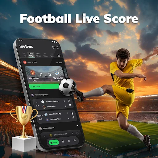 Download Amazic Football Live Scores – Update Skor Bola Tercepat - Screenshot 1
