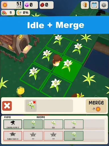Download Bloom & Cinder: Merge Garden Terbaru – Game Santai Offline - Screenshot 20