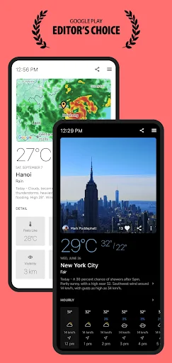 Download Today Weather Terbaru – Widget & Radar Cuaca Akurat - Screenshot 1