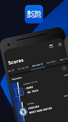 Download CBS Sports Terbaru – Skor Langsung & Berita Olahraga - Screenshot 1