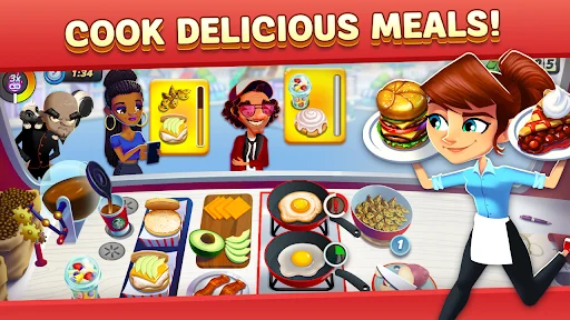Download Diner DASH Adventures Terbaru – Game Memasak Seru Flo - Screenshot 3