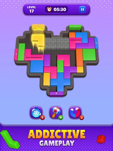 Unduh Block Slider: Color Jam Terbaru – Game Puzzle Seru - Screenshot 15