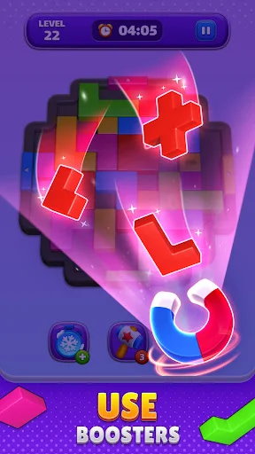 Unduh Block Slider: Color Jam Terbaru – Game Puzzle Seru - Screenshot 5