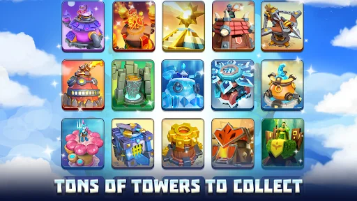Download Wild Sky TD Terbaru – Game Tower Defense RPG Gratis - Screenshot 5