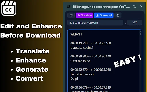 Download Universal Subtitle Downloader – Unduh Subtitle Gratis - Screenshot 5