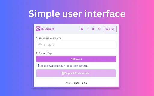 Download IGExport Terbaru – Ekspor Follower Instagram ke CSV - Screenshot 2