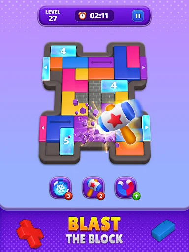 Unduh Block Slider: Color Jam Terbaru – Game Puzzle Seru - Screenshot 16