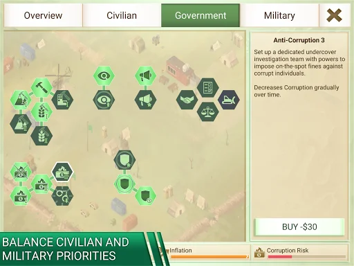 Download Rebel Inc. Terbaru – Simulasi Strategi Paling Menantang - Screenshot 12