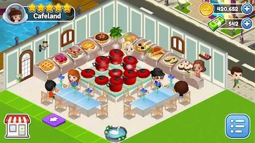 Download Cafeland Terbaru – Game Simulasi Restoran Seru - Screenshot 29